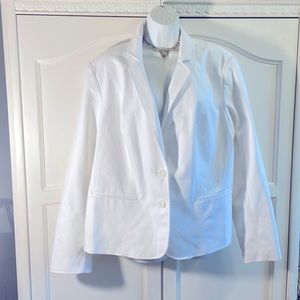 Lane Bryant New White Blazer Jacket 22